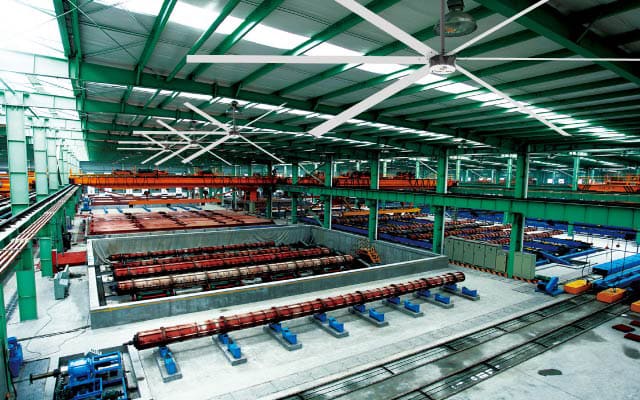 Ventilador HVLS
