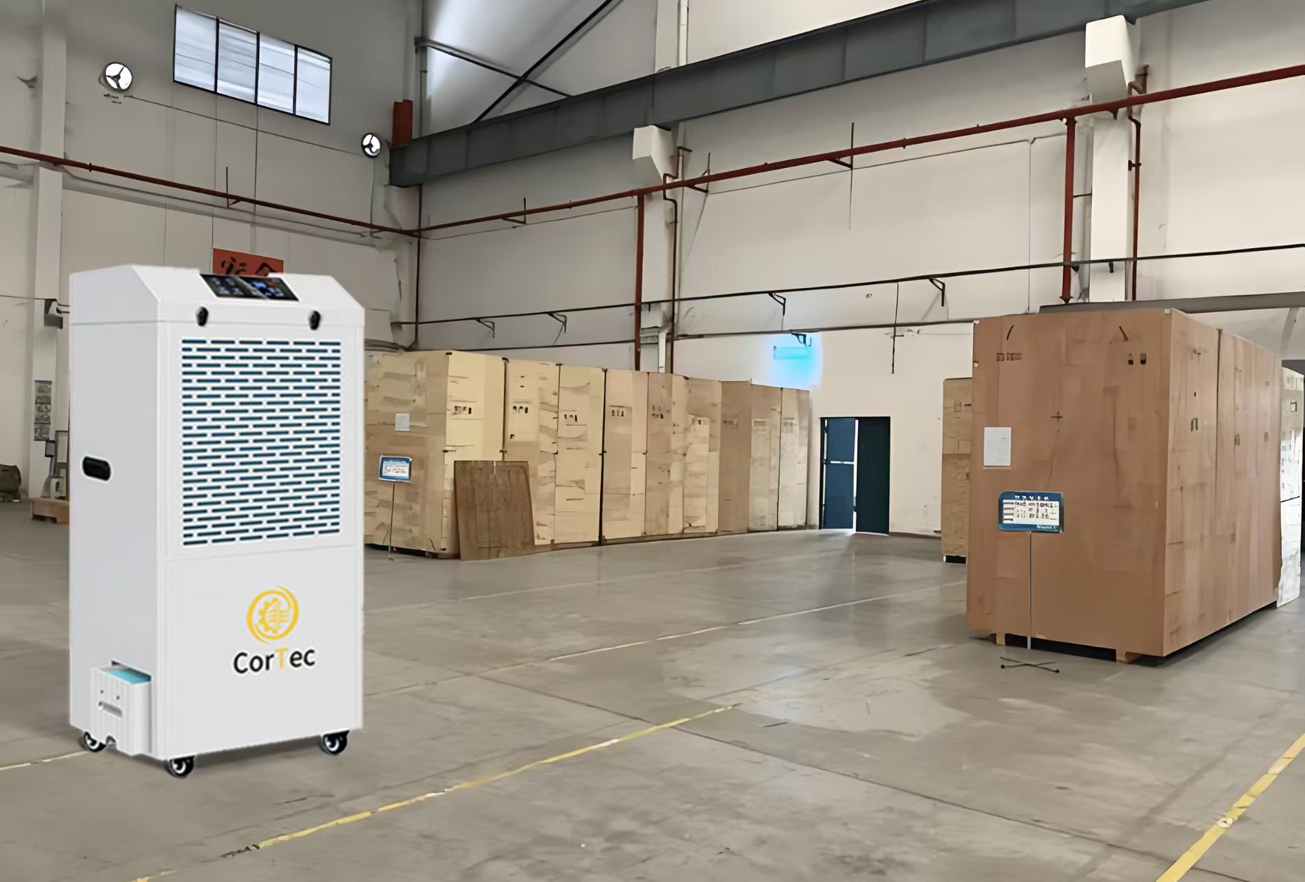 Por que a desumidificação industrial confiável é essencial para a fabricação e armazenagem