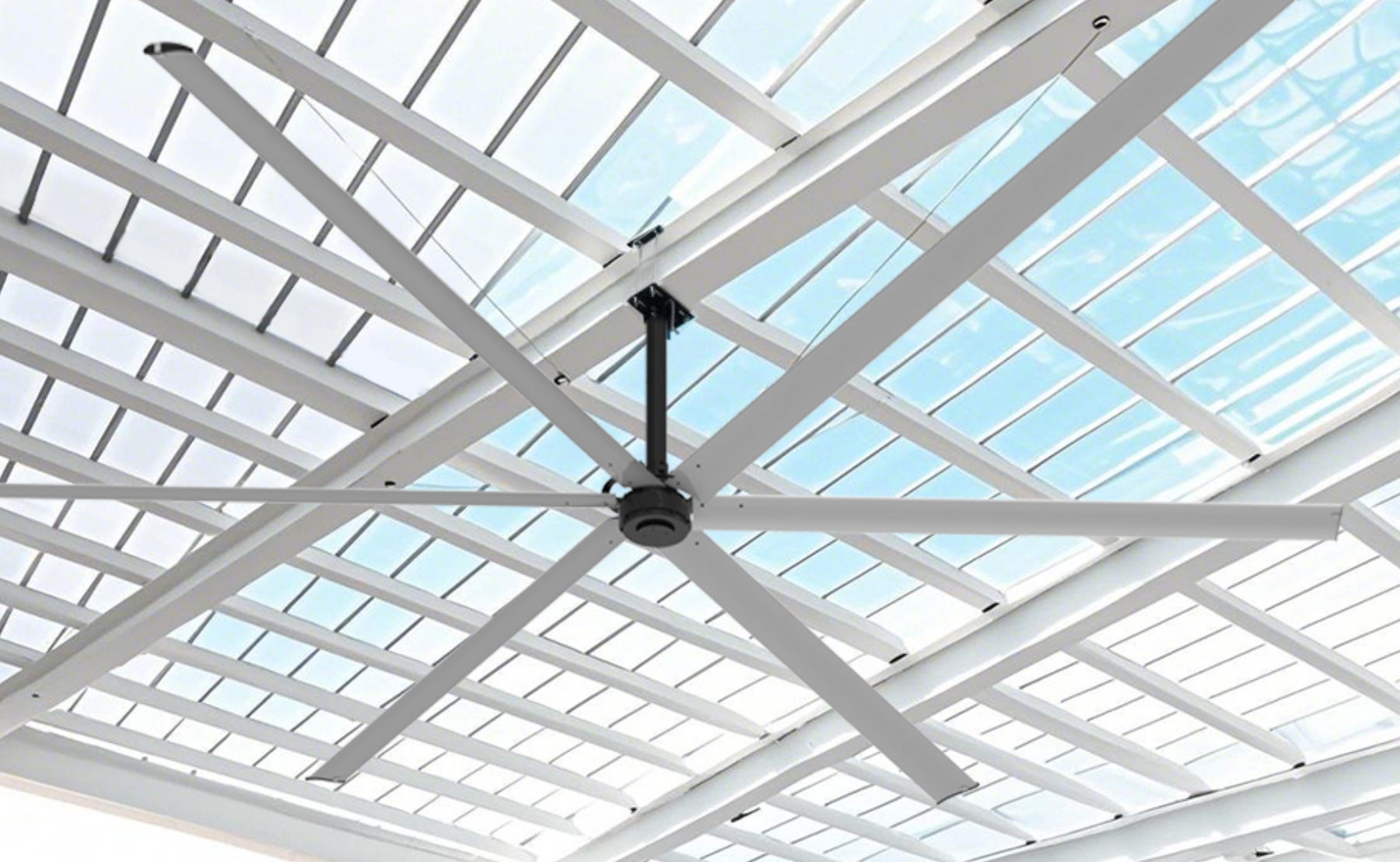 Fluxo de ar imbatível em ambientes quentes: como os ventiladores HVLS transformam a climatização de grandes áreas